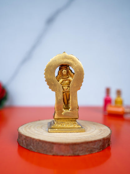 Brass Krishna Idol - 3 inch - WL5494