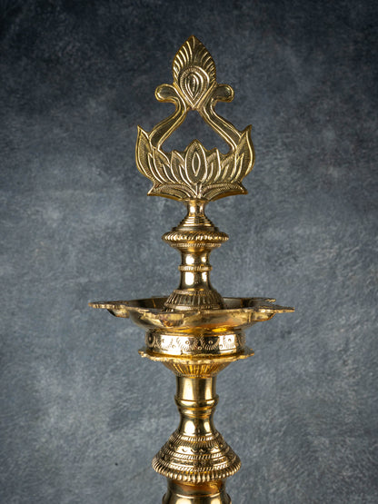 Brass Kuthu Vilakku - 30 inch - WL5507