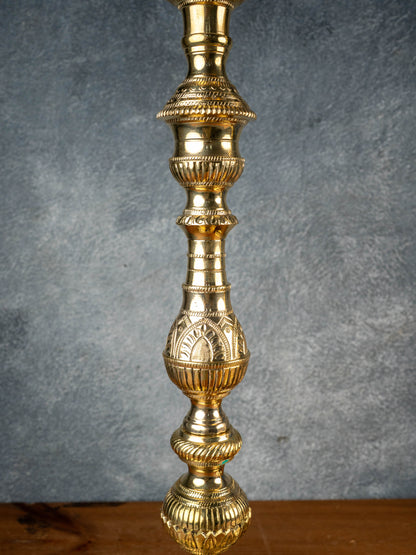 Brass Kuthu Vilakku - 30 inch - WL5507