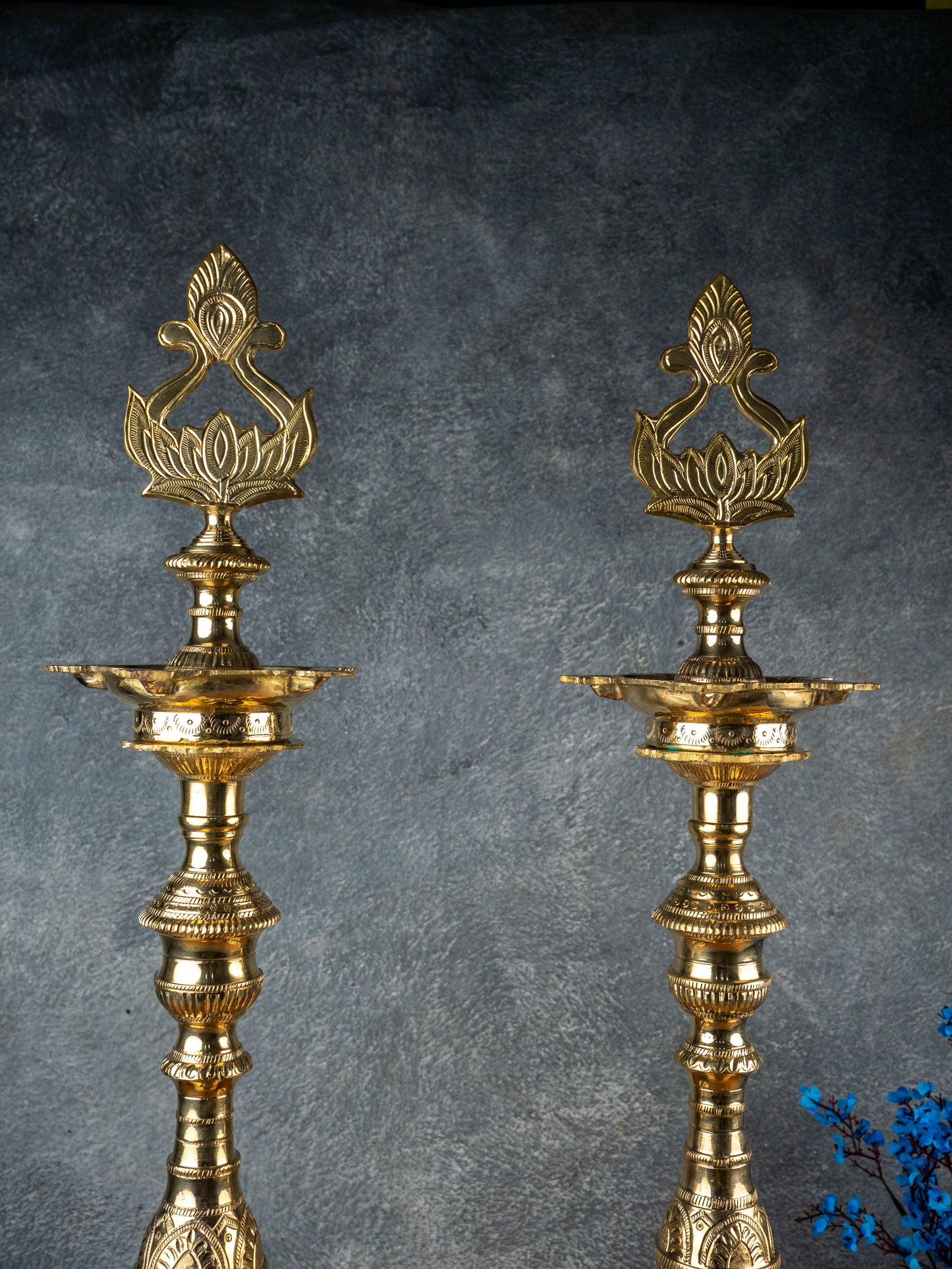 Brass Kuthu Vilakku - 30 inch - WL5507