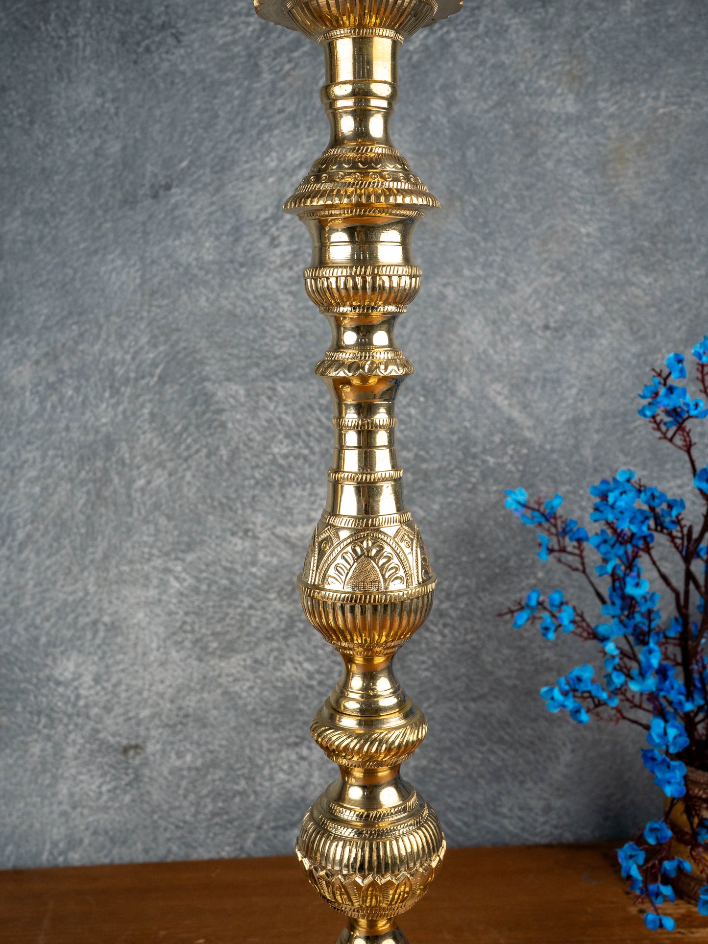 Brass Annapakshi Kuthu Vilakku - 28 inch - WL5508