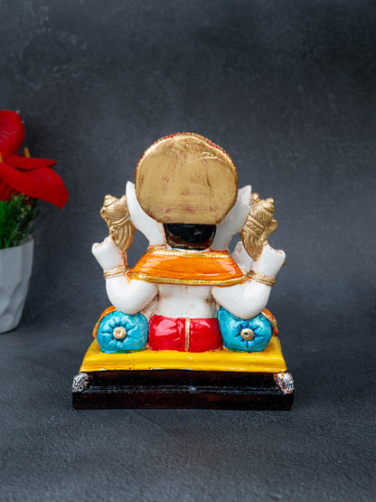Polystone Ganesha Idol - 7 inch - WL5515