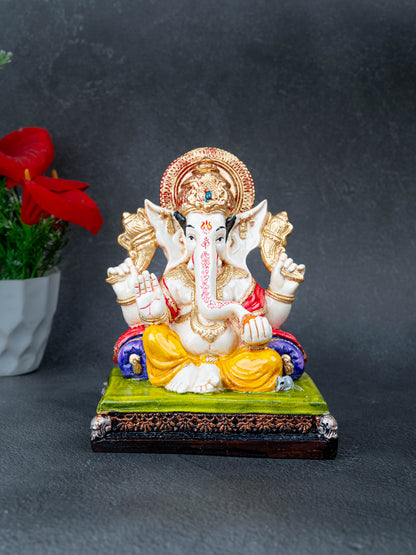 Polystone Ganesha Idol - 7 inch - WL5515
