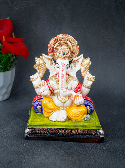 Polystone Ganesha Idol - 7 inch - WL5515