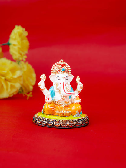 Polystone Ganesha Idol - 3 inch - WL5516