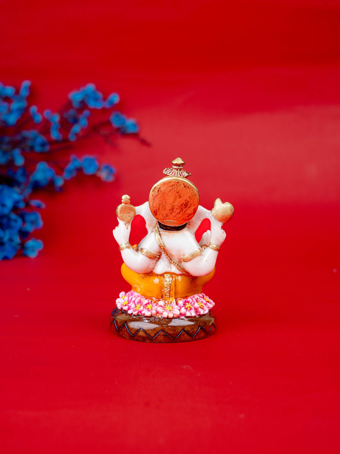 Polystone Ganesha Idol - 4 inch - WL5523