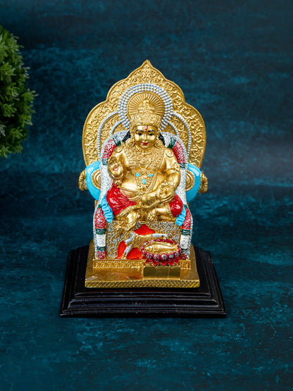 Polystone Kubera Idol - 7 inch - WL5526