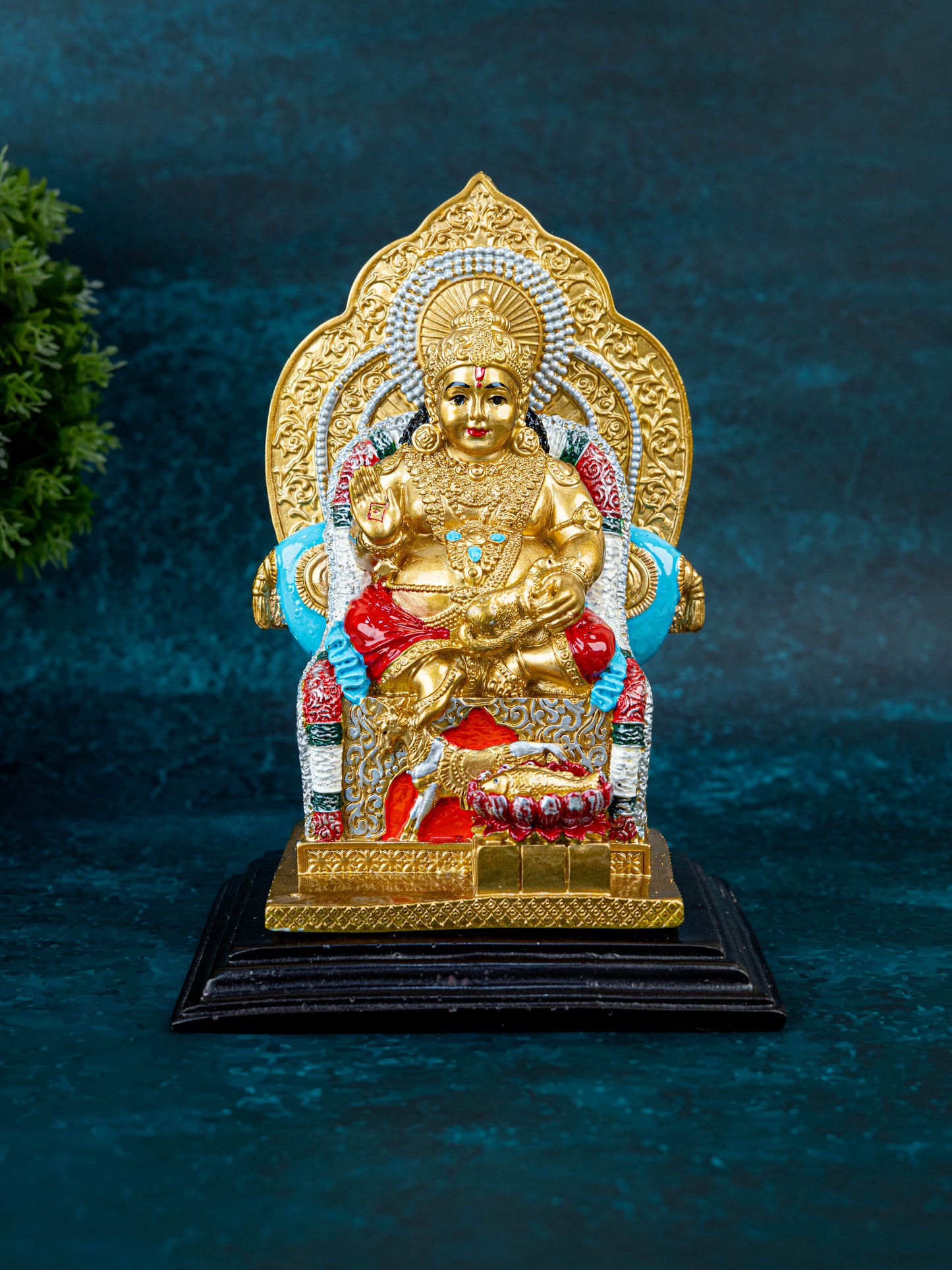 Polystone Kubera Idol - 7 inch - WL5526