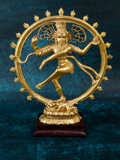 Polystone Nataraja Idol - 10 inch - WL5528