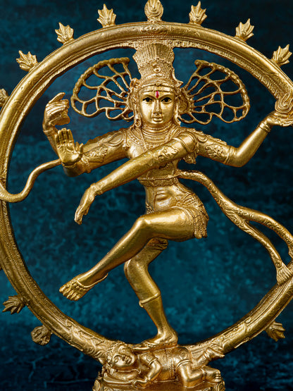 Polystone Nataraja Idol - 10 inch - WL5528