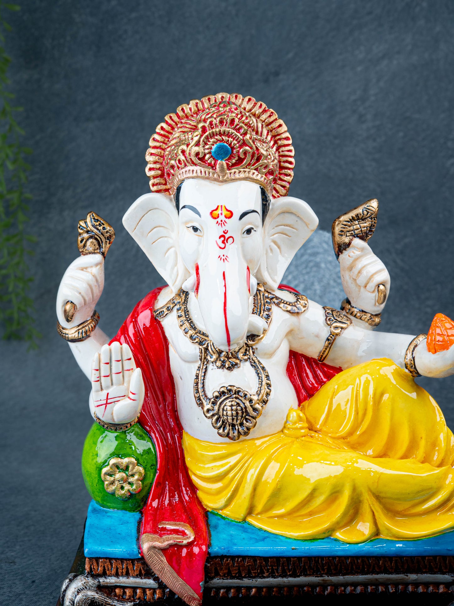 Polystone Ganesha Idol - 11 inch - WL5529