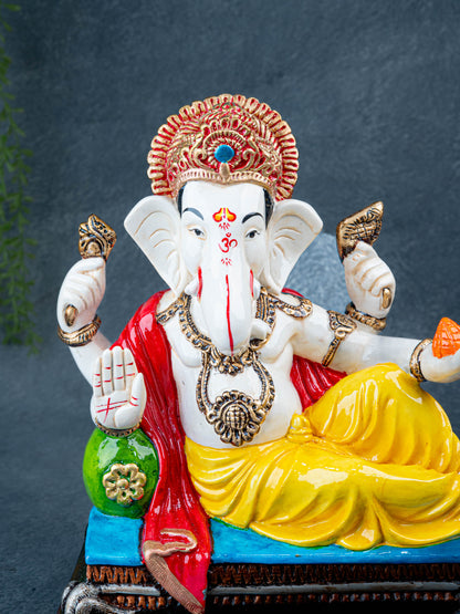 Polystone Ganesha Idol - 11 inch - WL5529