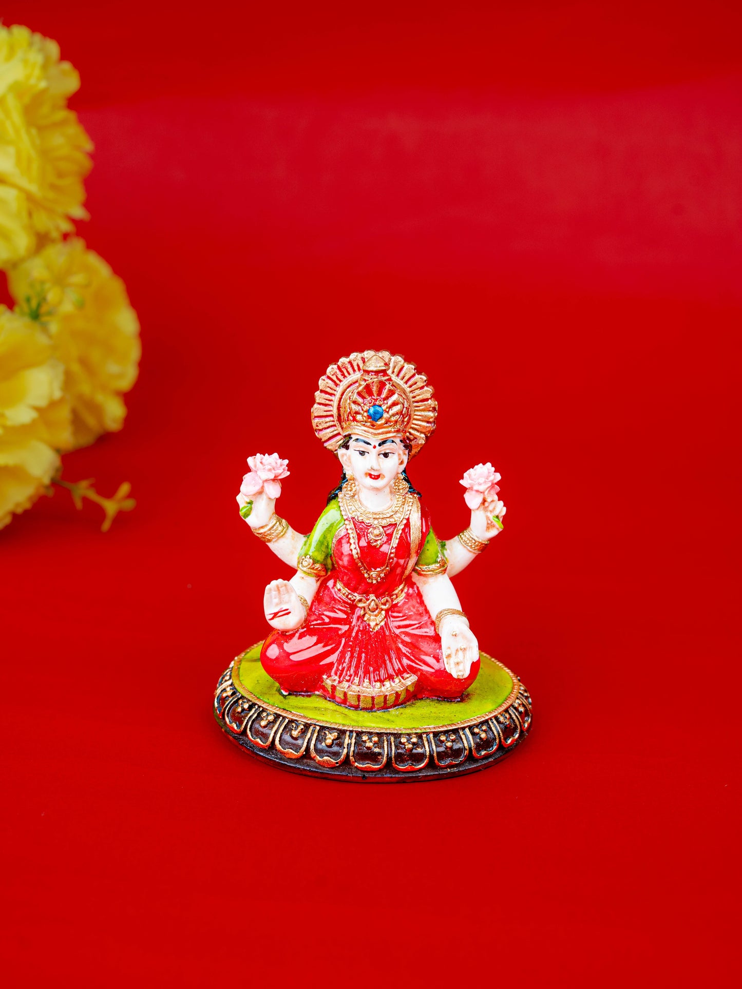 Polystone Lakshmi Idol - 3 inch - WL5531