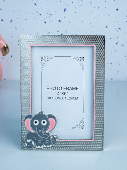 White Metal - Elephant Design Photo Frame - WL5537