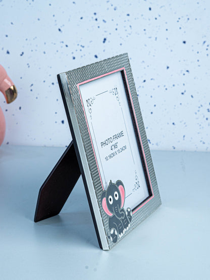 White Metal - Elephant Design Photo Frame - WL5537