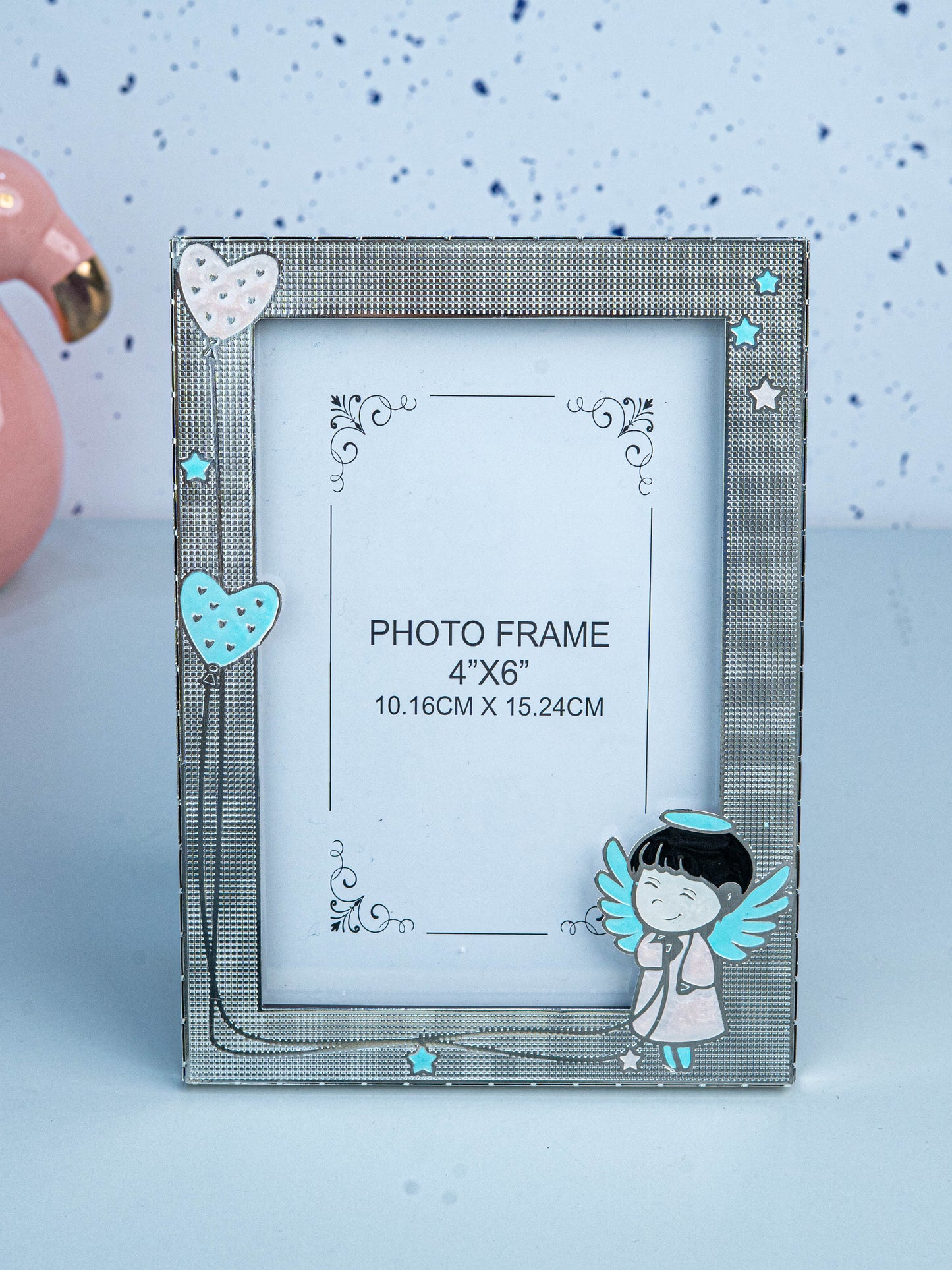 White Metal - Designer Photo Frame - WL5538