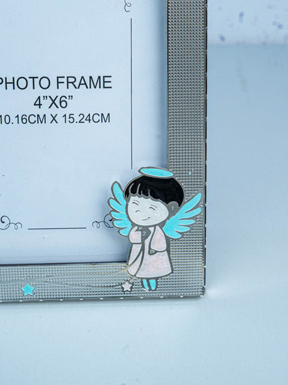 White Metal - Designer Photo Frame - WL5538