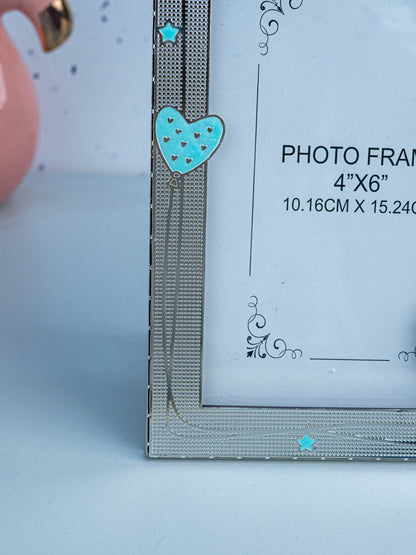 White Metal - Designer Photo Frame - WL5538