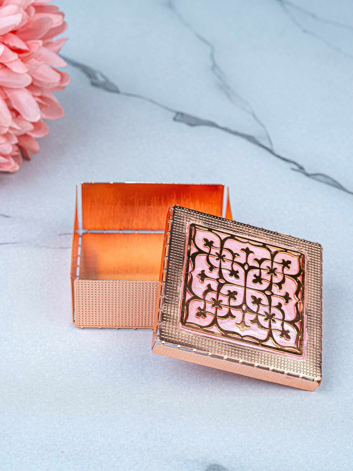 White Metal Coin Box - WL5539
