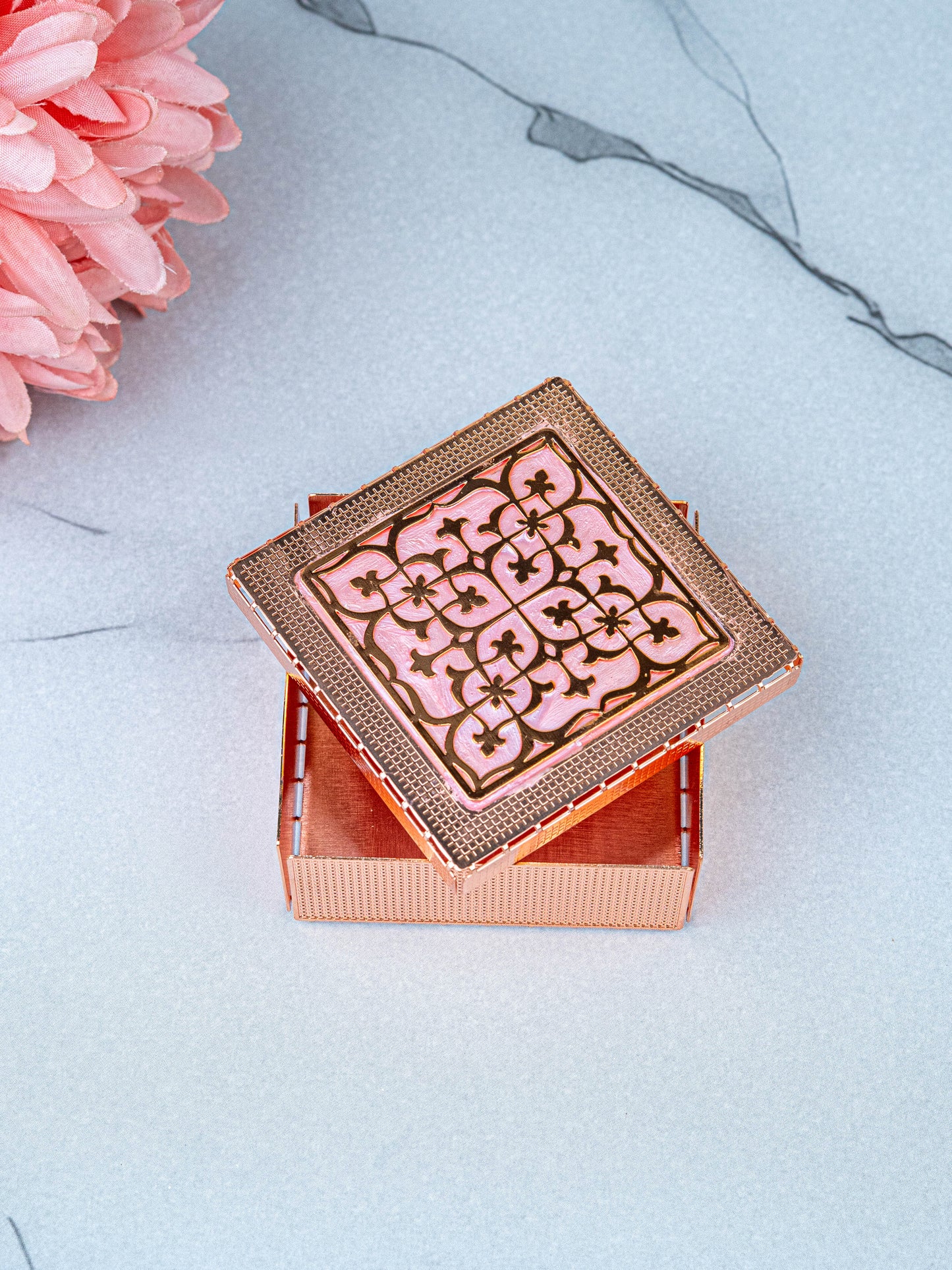 White Metal Coin Box - WL5539