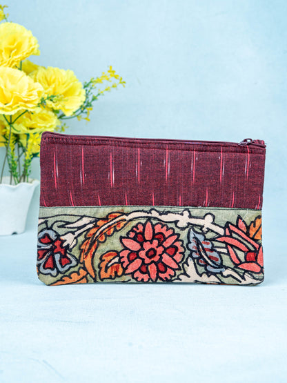 Handpainted Kalamkari Design - Purse - 5 inch - WL5542