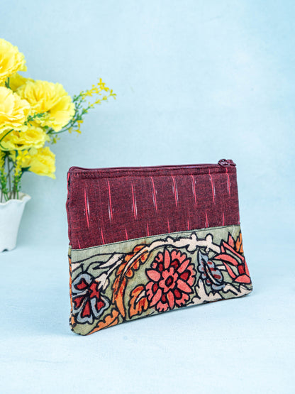 Handpainted Kalamkari Design - Purse - 5 inch - WL5542