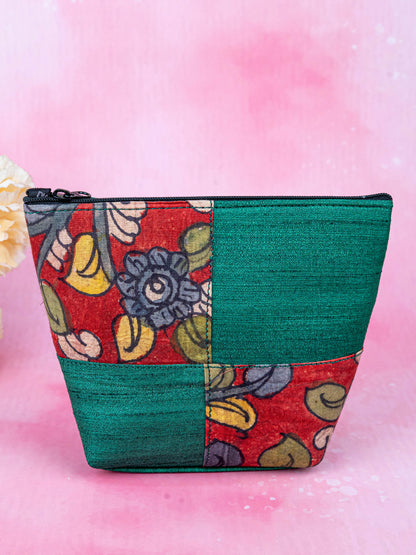 Handpainted Kalamkari Design - Pouch - 6 inch - WL5543
