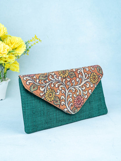 Handpainted Kalamkari Design - Purse - 5 inch - WL5546