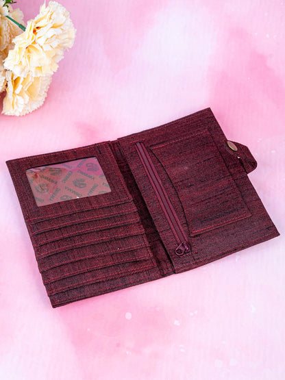 Handpainted Kalamkari Design - Wallet - 4 inch - WL5547