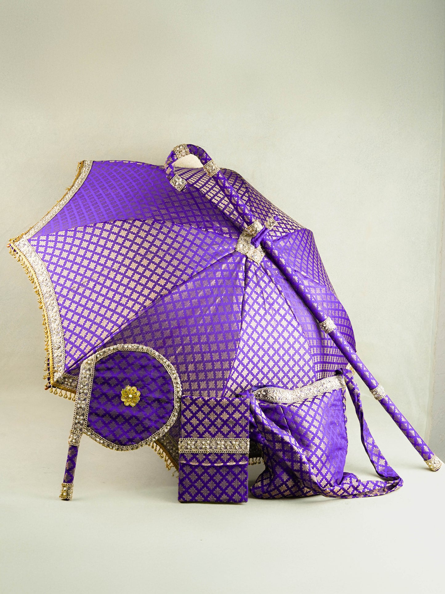 Kasi Yatra Set - Purple - WL5569