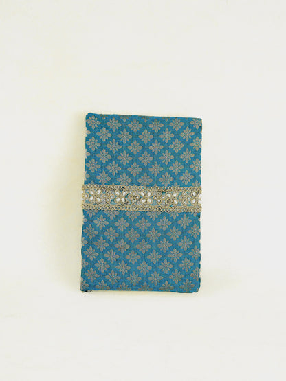 Kasi Yatra Set - Peacock Blue - WL5571