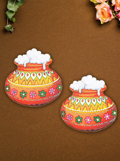 Rangoli - Pongal Pot - Set of 2 - WL5598