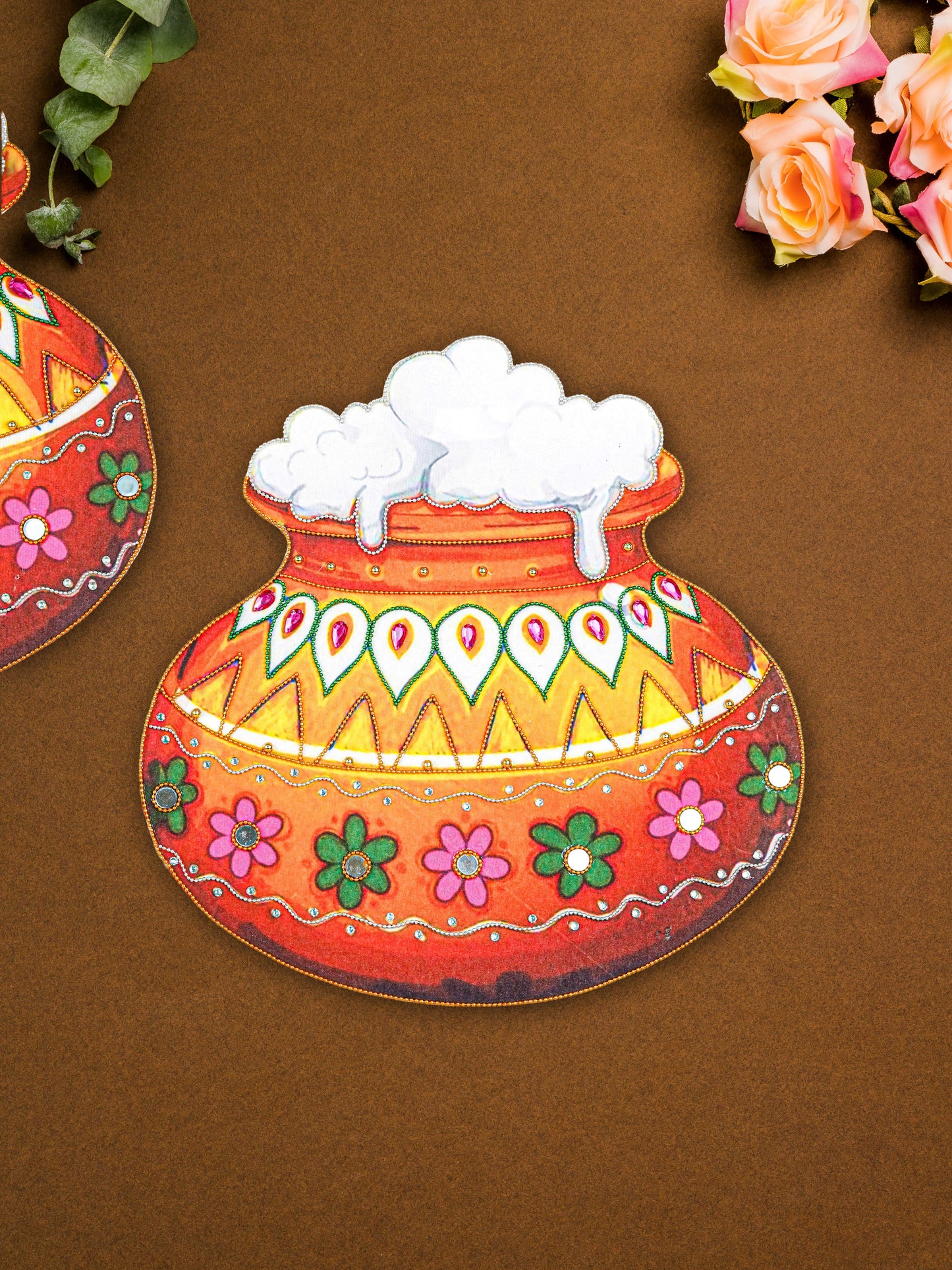 Rangoli - Pongal Pot - Set of 2 - WL5598