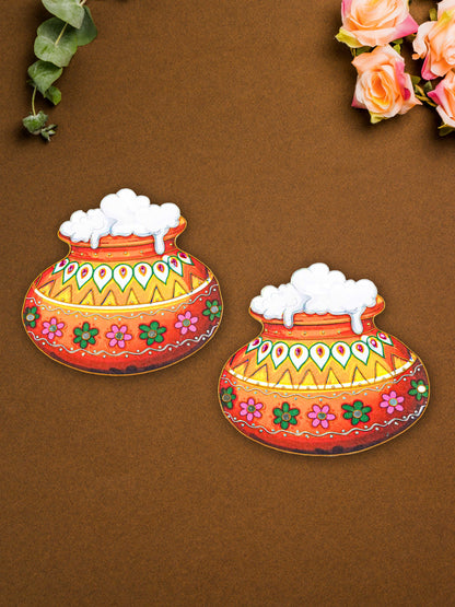 Rangoli - Pongal Pot - Set of 2 - WL5598