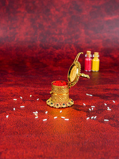 Designer Lakshmi Kumkum Holder - WL5604