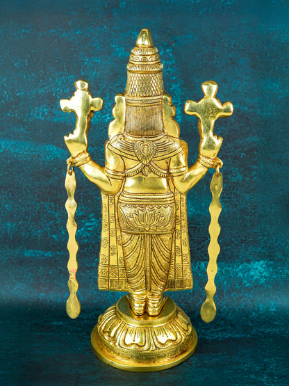 Brass Tirupathi Balaji Idol - 16 inch - WL5657