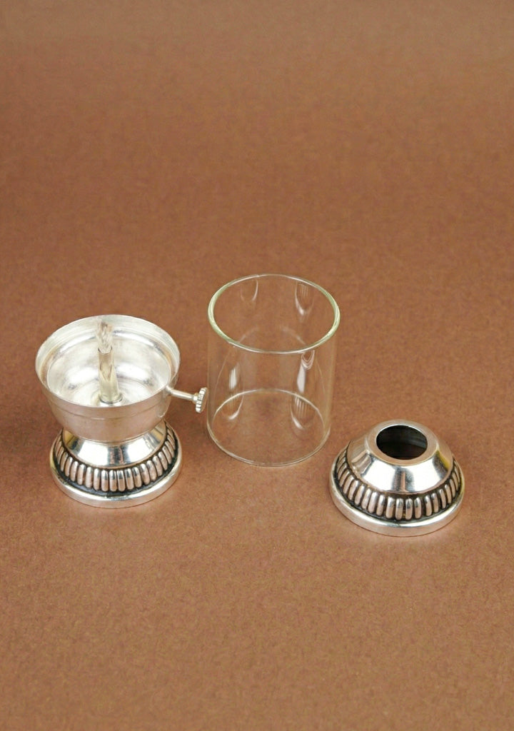 Glass Diya - 8 inch - WL5677