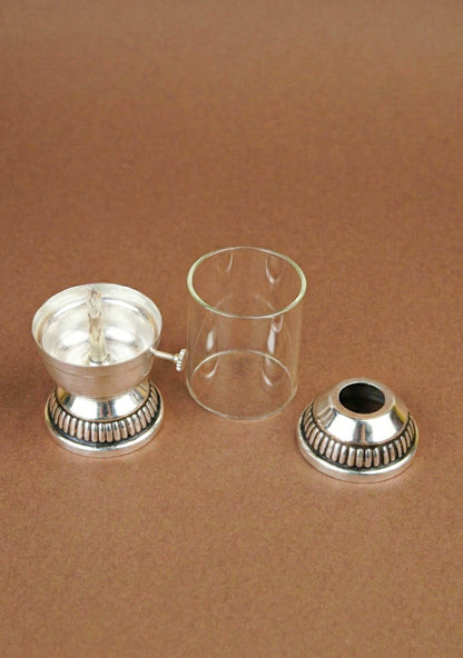 Glass Diya - 8 inch - WL5677
