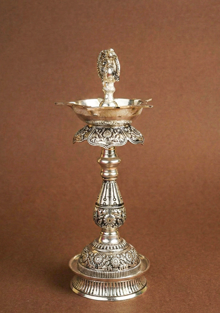 Antique Annapakshi Kuthu Vilaku - 10 inch - WL5680