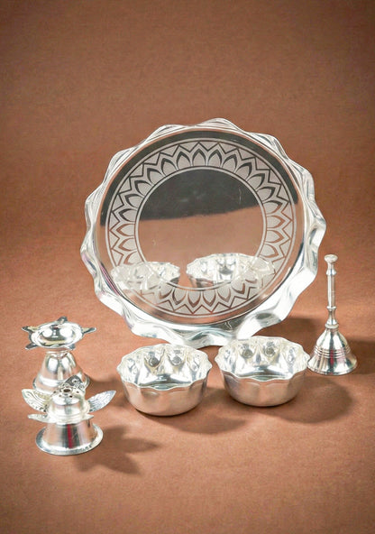 Pooja Set - Set of 6 - WL5685