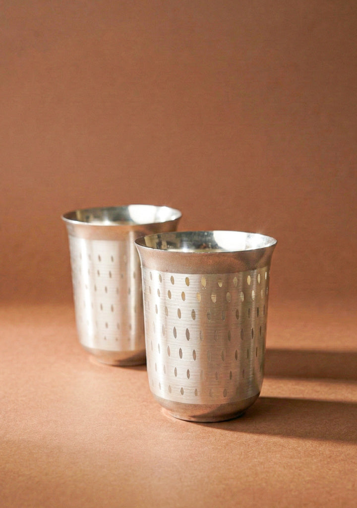 Disco Glass - Set of 2 - 3 inch - WL5687