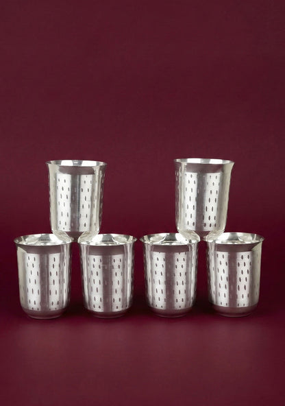 Tray with Set of 6 Glass - WL5688