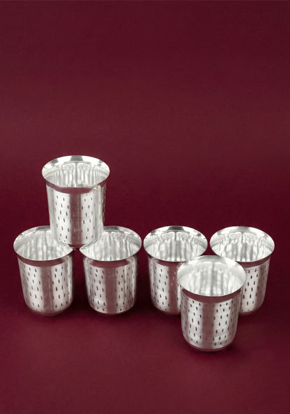 Tray with Set of 6 Glass - WL5688