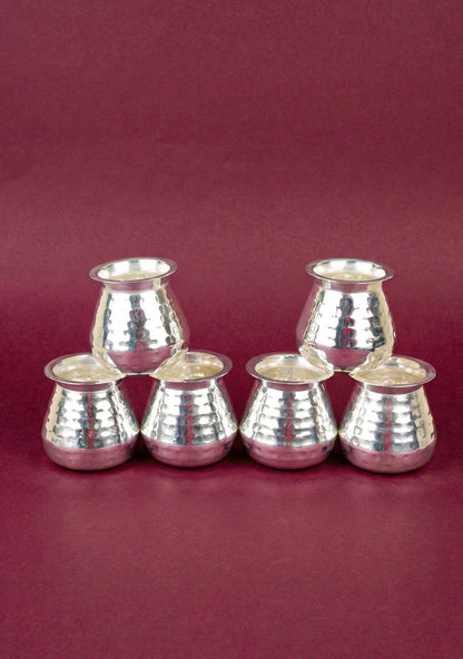 Tray with Set of 6 Glass - WL5689
