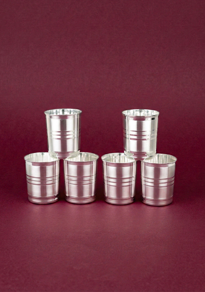 Tray with Set of 6 Glass - WL5691