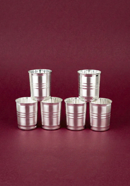 Tray with Set of 6 Glass - WL5691