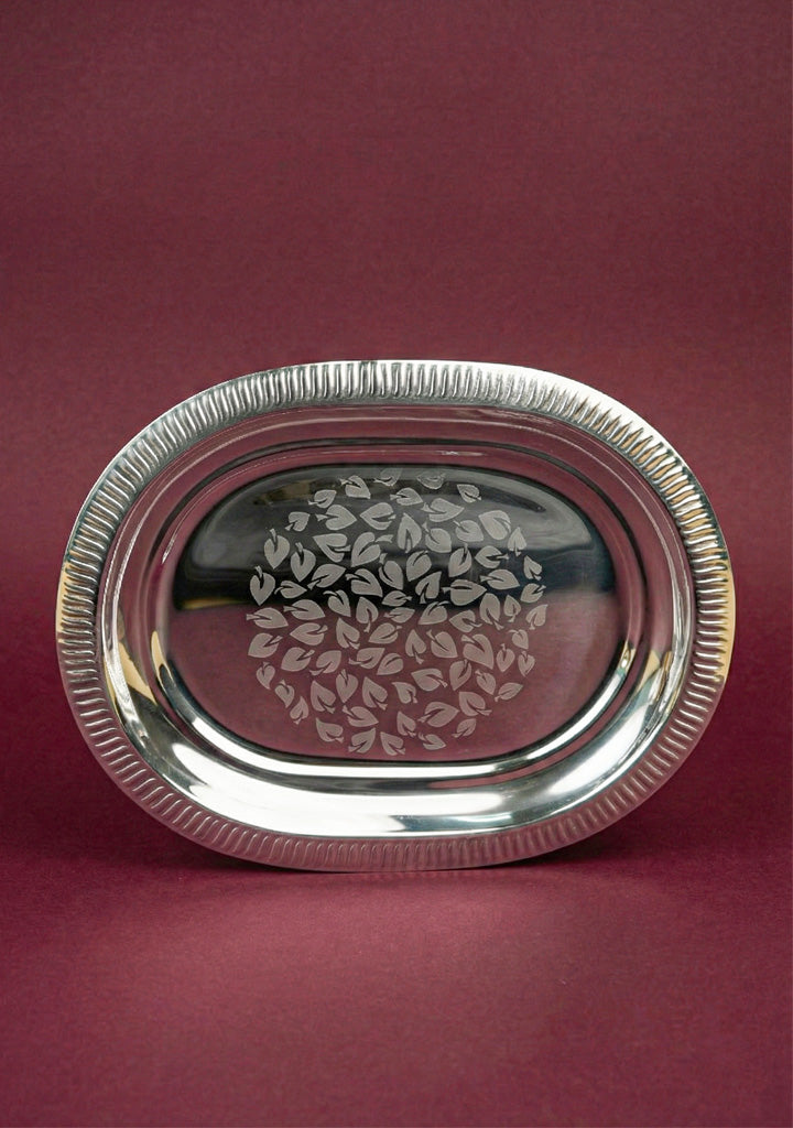 Tray with Set of 4 Glass - WL5694