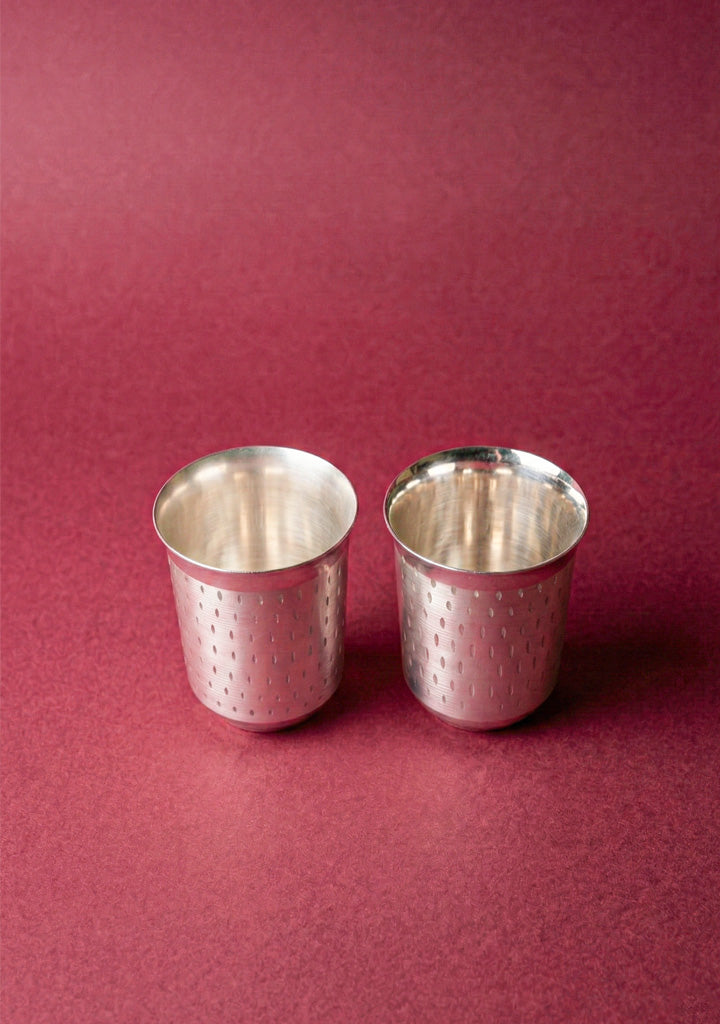 Tray with Set of 2 Glass - WL5695