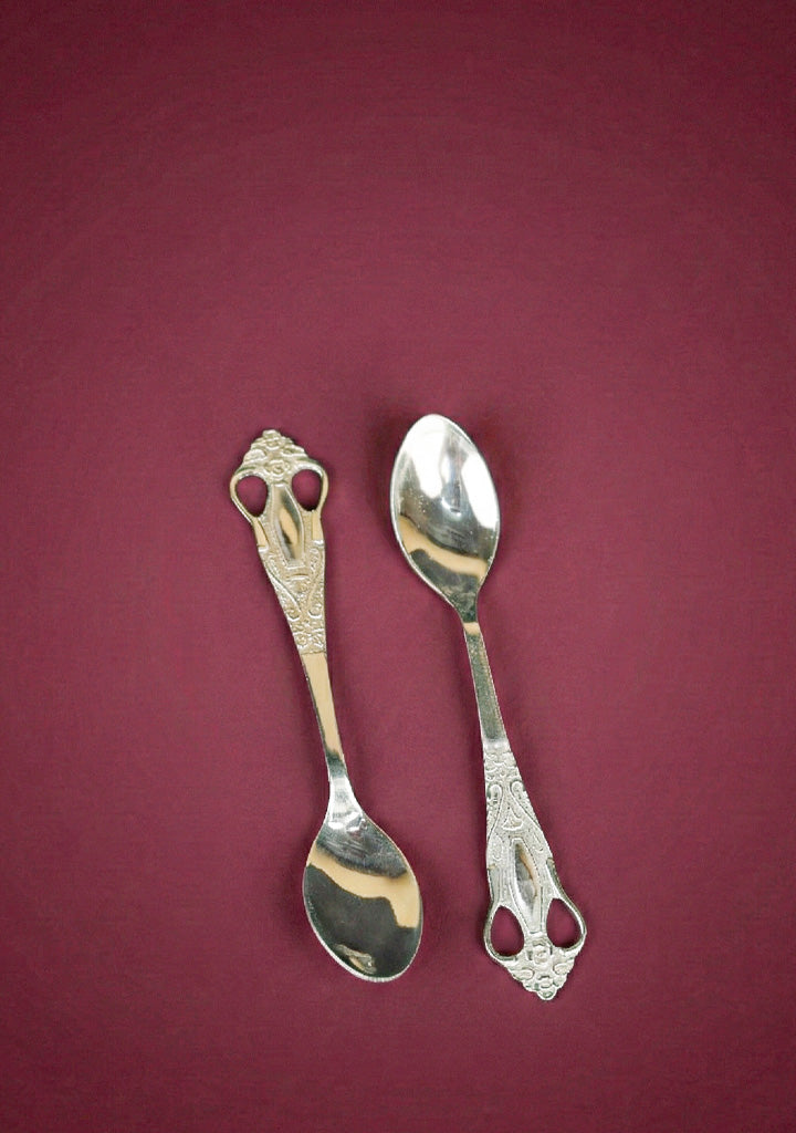 Tray with Set of 2 Bowl with Spoon - WL5696