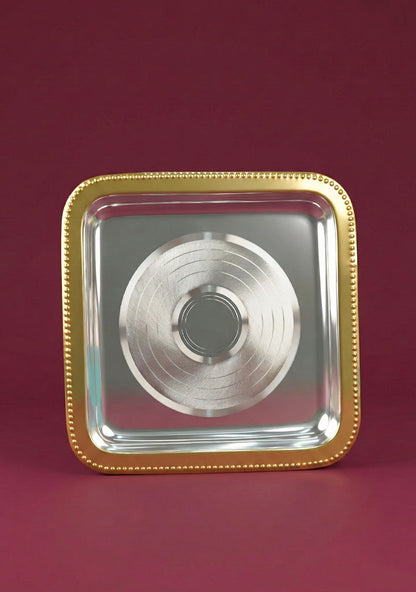 Sandwich Tray with Set of 4 Glass - WL5697